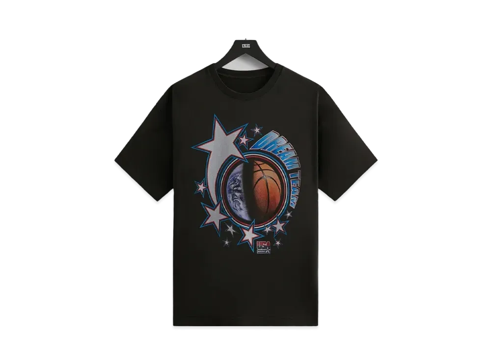 Kith x USA Basketball Dream Team Vintage Tee "Black"