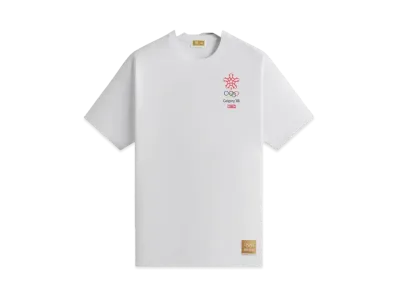 Kith x Olympics Heritage Calgary 1988 Vintage Tee "White"