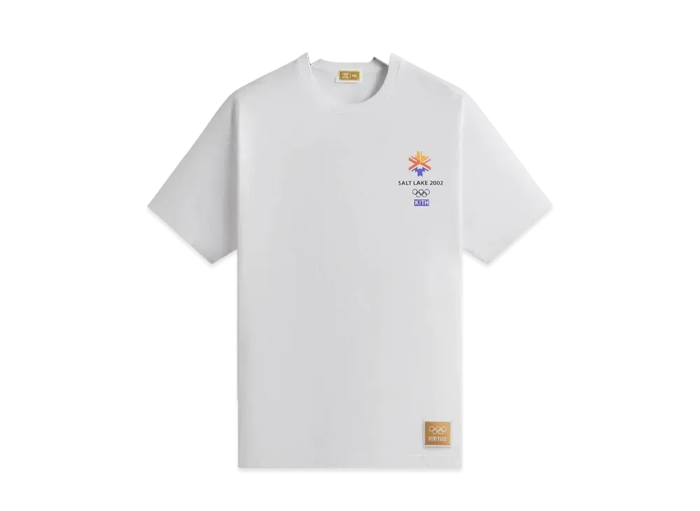 Kith x Olympics Heritage Salt Lake 2002 Vintage Tee "White"