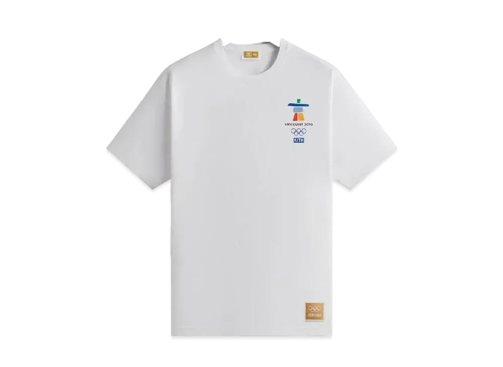 Kith x Olympics Heritage Vancouver 2010 Vintage Tee "White"