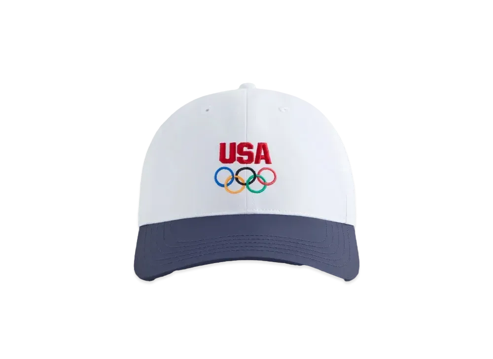Kith x Team USA Nylon Aaron Cap "White"