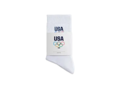 Kith x Team USA 3-Pack Mid Crew Sock "Multi"