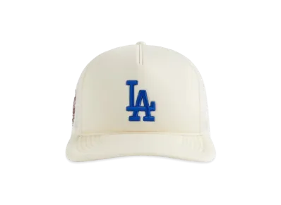 Kith for '47 Los Angeles Dodgers Hitch Foam Trucker Hat "Sandrift "