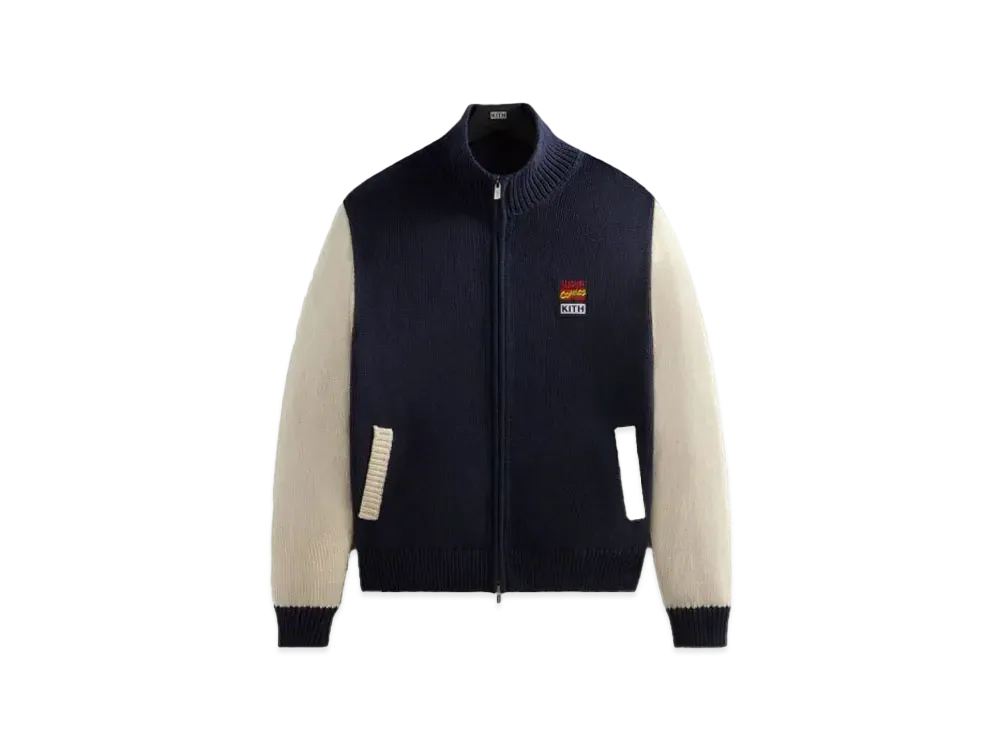 KITH x MARVEL Comics Wyona Full Zip Sweater "Nocturnal"