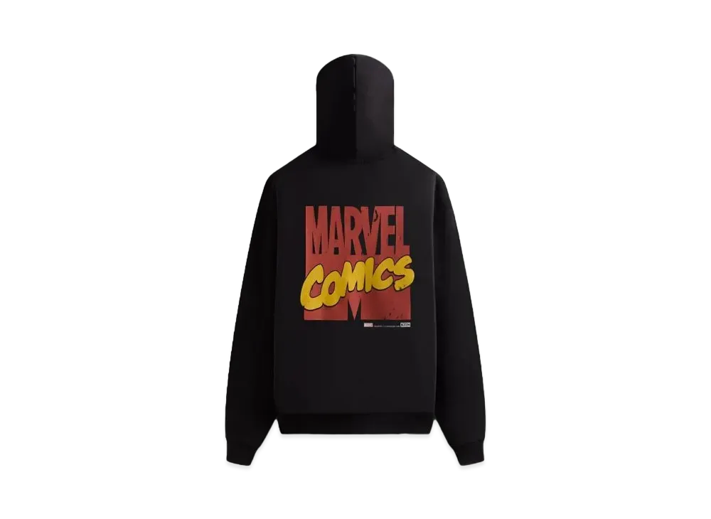 KITH x MARVEL Comics Vintage Nelson Hoodie "Black"