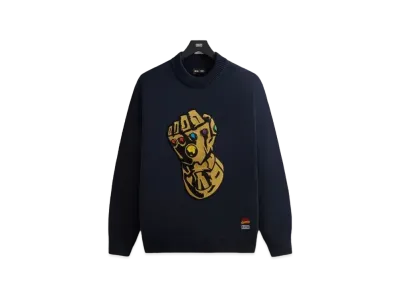 KITH x MARVEL Thanos Lewis Crewneck Sweater "Nocturnal"