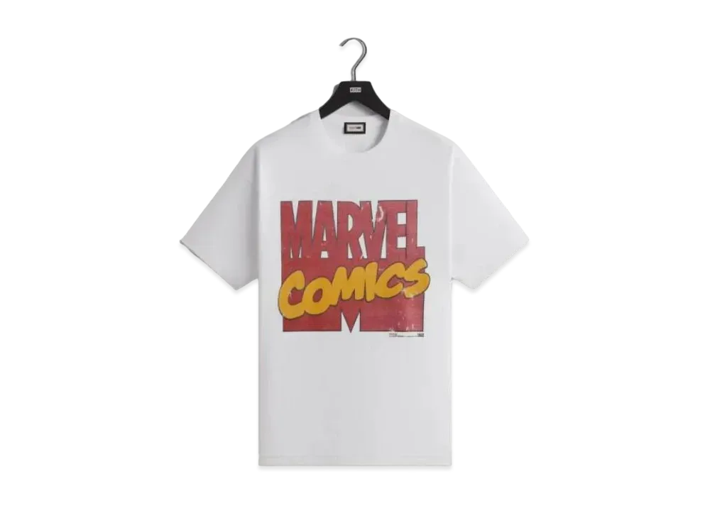KITH x MARVEL Comics Vintage Tee "White"