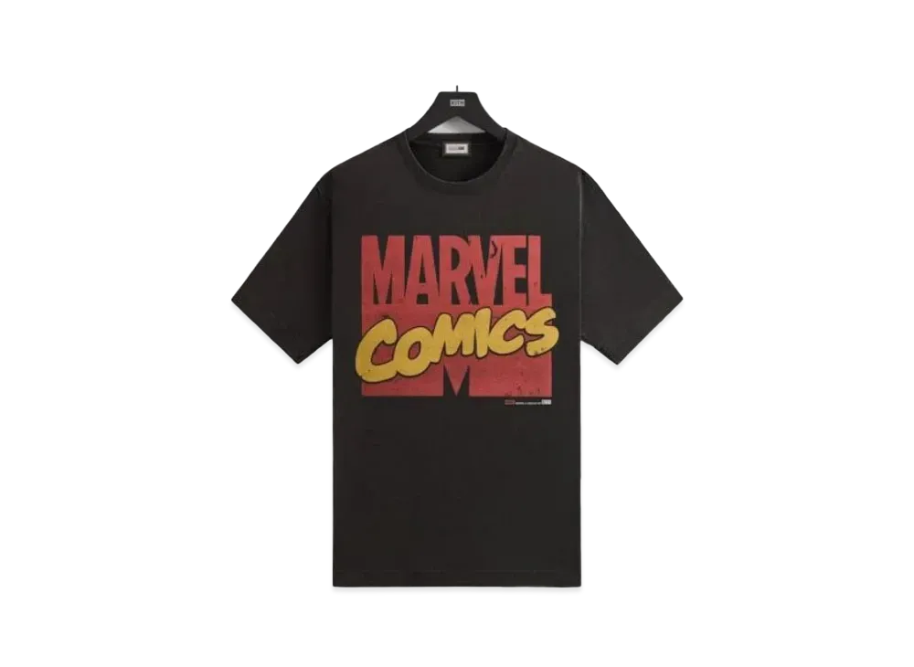 KITH x MARVEL Comics Vintage Tee "Black"
