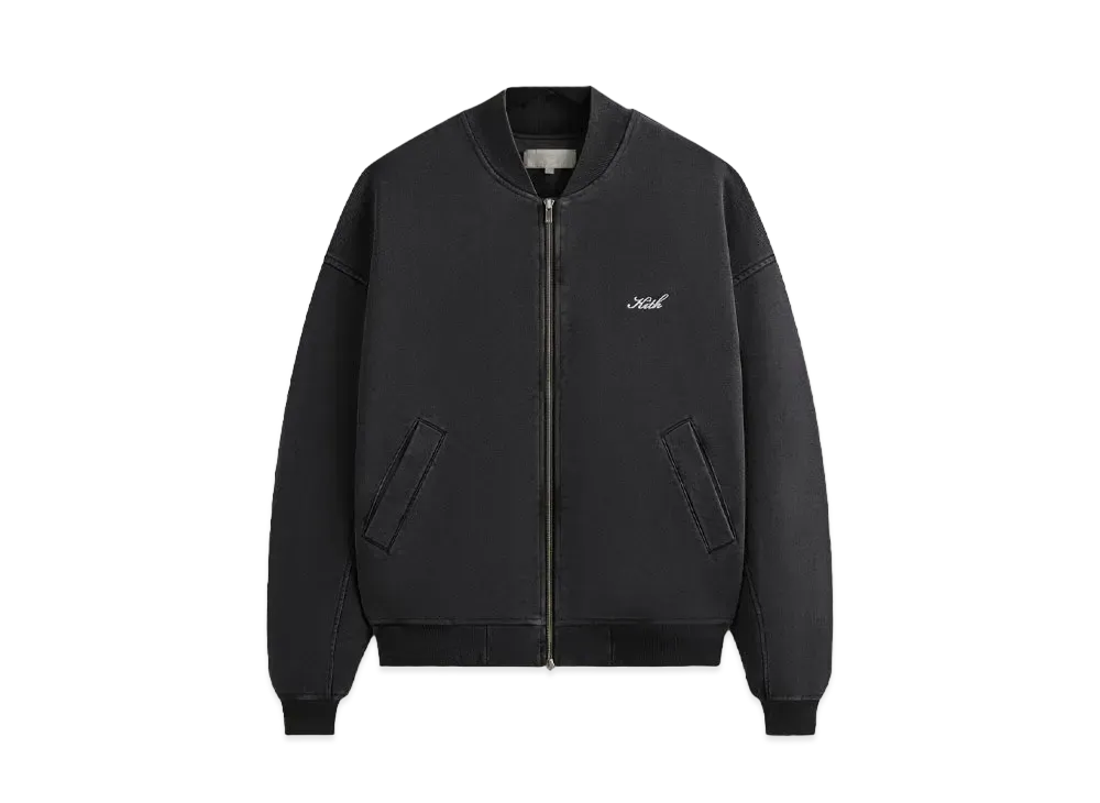 Kith Fleece Avery Bomber Jacket "Black"