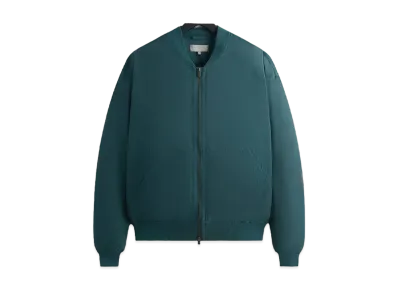 Kith Koen Washed Silk Bomber Jacket "Algae"