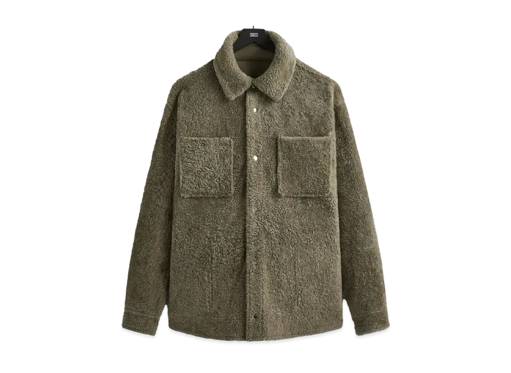 Kith Shearling Apollo Shirt "Palomino"