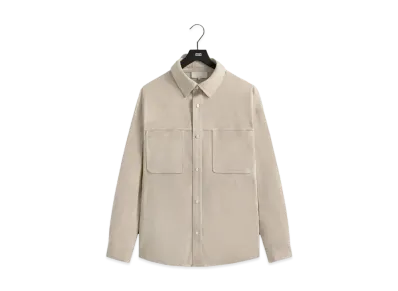 Kith Suede Apollo Shirt "Malt"