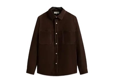 Kith Suede Apollo Shirt "Kindling"