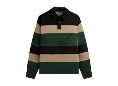 Kith Stripe Microsuede Tanner Pullover "Black"
