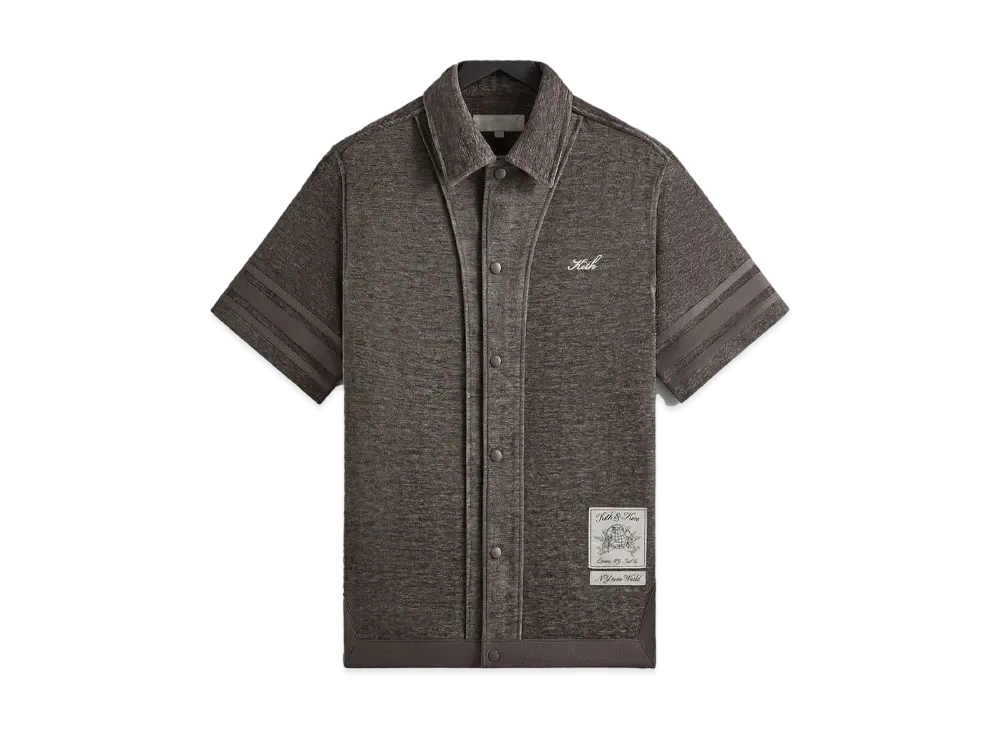 Kith Chenille Woodpoint Shirt "Somber"