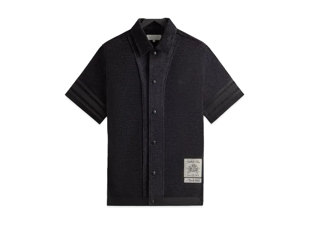 Kith Chenille Woodpoint Shirt "Black"