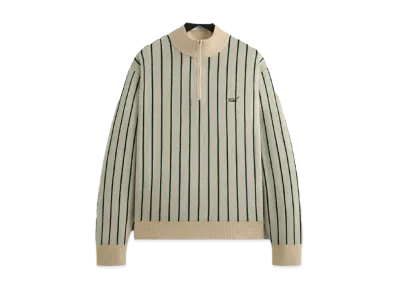 Kith Harmon Quarter Zip Mock Neck "Sandrift"