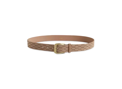 Kith Monogram Suede Leather Belt "Loft"