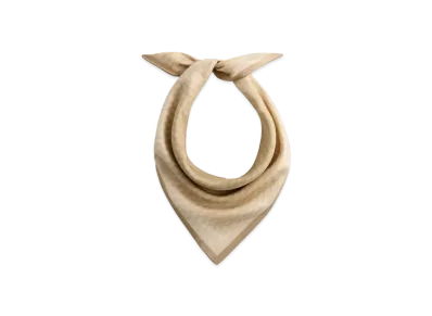 Kith Monogram Ombre Printed Silk Scarf "Canvas"