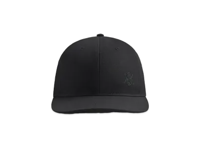 Kith Chain Stitch Crest Aaron Cap "Black"
