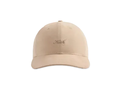 Kith Microsuede Two Tone Kith Script Aaron Cap "Muslin"