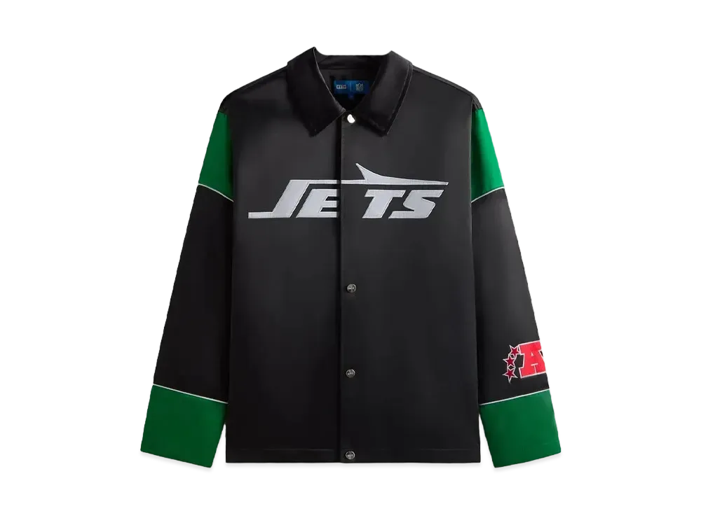 Kith & '47 For The NFL: Jets Kieran Coaches Jacket "Black"