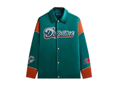 Kith & '47 For The NFL: Dolphins Kieran Coaches Jacket "Center"