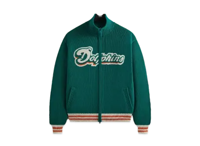 Kith & '47 For The NFL: Dolphins Wyona Full Zip Sweater "Center"