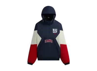 Kith & '47 For The NFL: Giants Quarter Zip Anorak With Hood "Nocturnal"