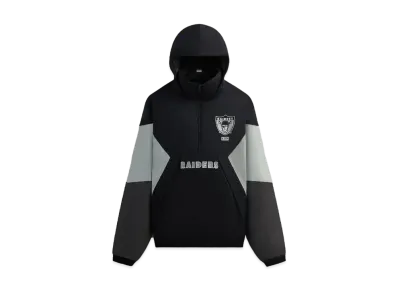 Kith & '47 For The NFL: Raiders Quarter Zip Anorak With Hood "Black"