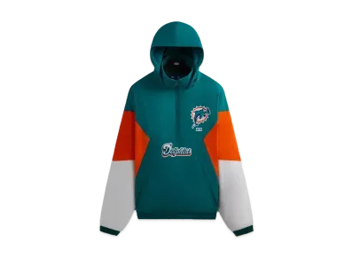 Kith & '47 For The NFL: Dolphins Quarter Zip Anorak With Hood "Center"