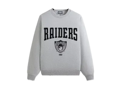 Kith & '47 For The NFL: Raiders Nelson Crewneck "Light Heather Grey"