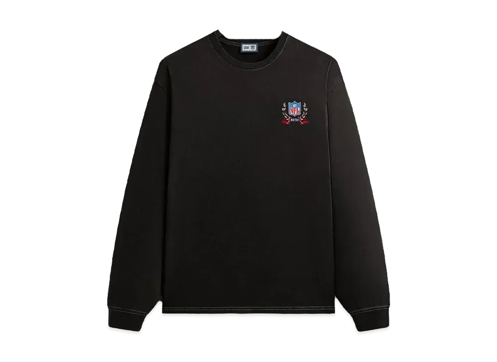 Kith & '47 For The NFL: Giants Vintage Long Sleeve Tee "Black"
