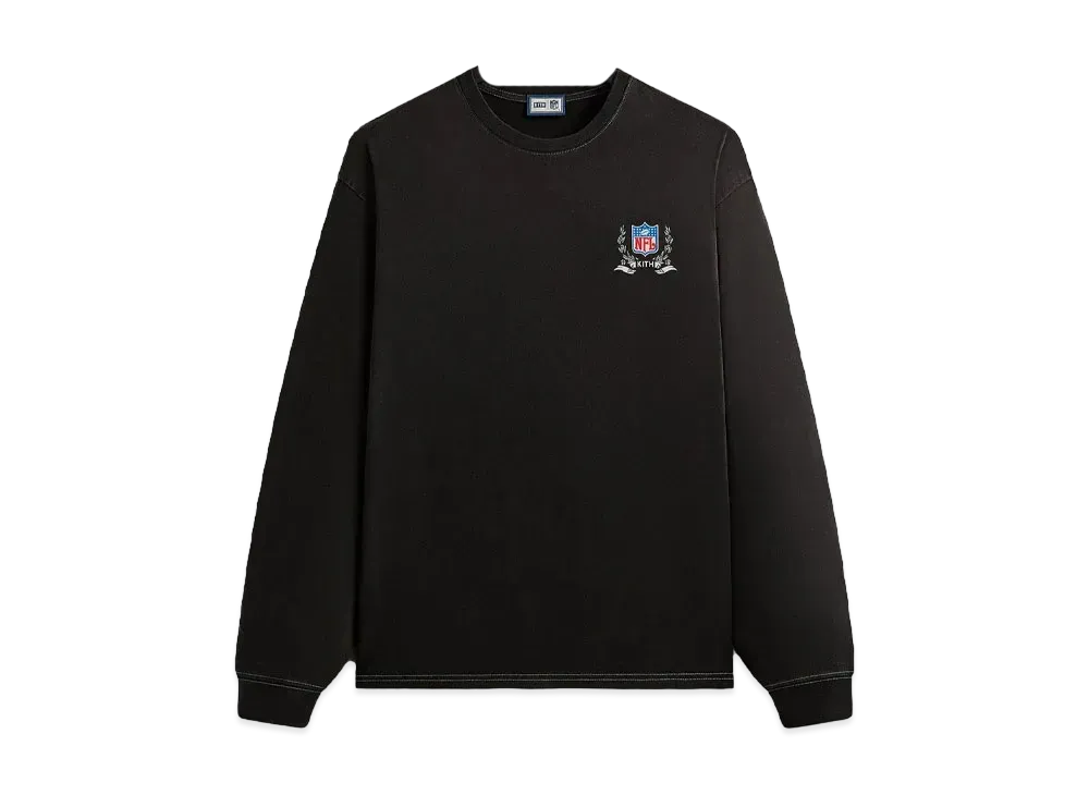 Kith & '47 For The NFL: Raiders Vintage Long Sleeve Tee "Black"