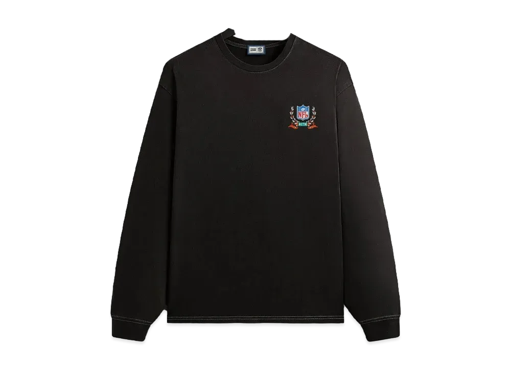 Kith & '47 For The NFL: Dolphins Vintage Long Sleeve Tee "Black"