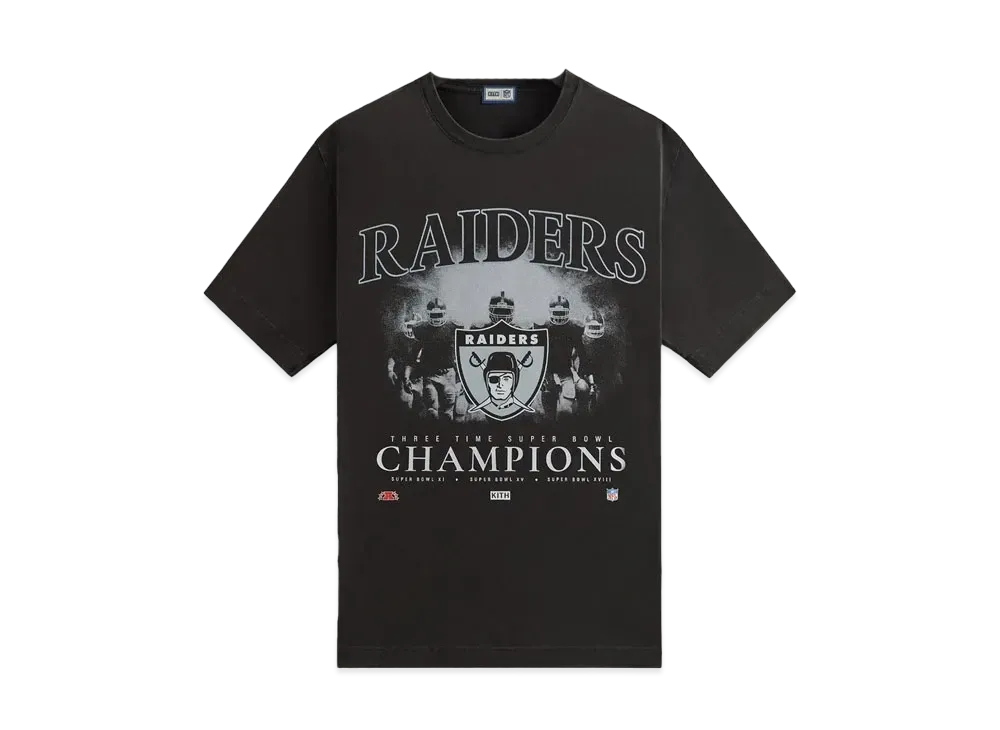 Kith & '47 For The NFL: Raiders Vintage Tee "Black"
