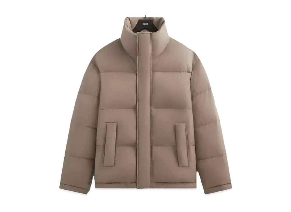 Kith 101 x Auralee Finx Polyester Chambray Down Coat "Moon Rock"