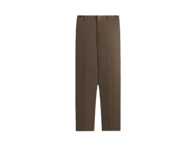 Kith 101 x Auralee Light Wool Max Gabardine Slacks "Major Brown"
