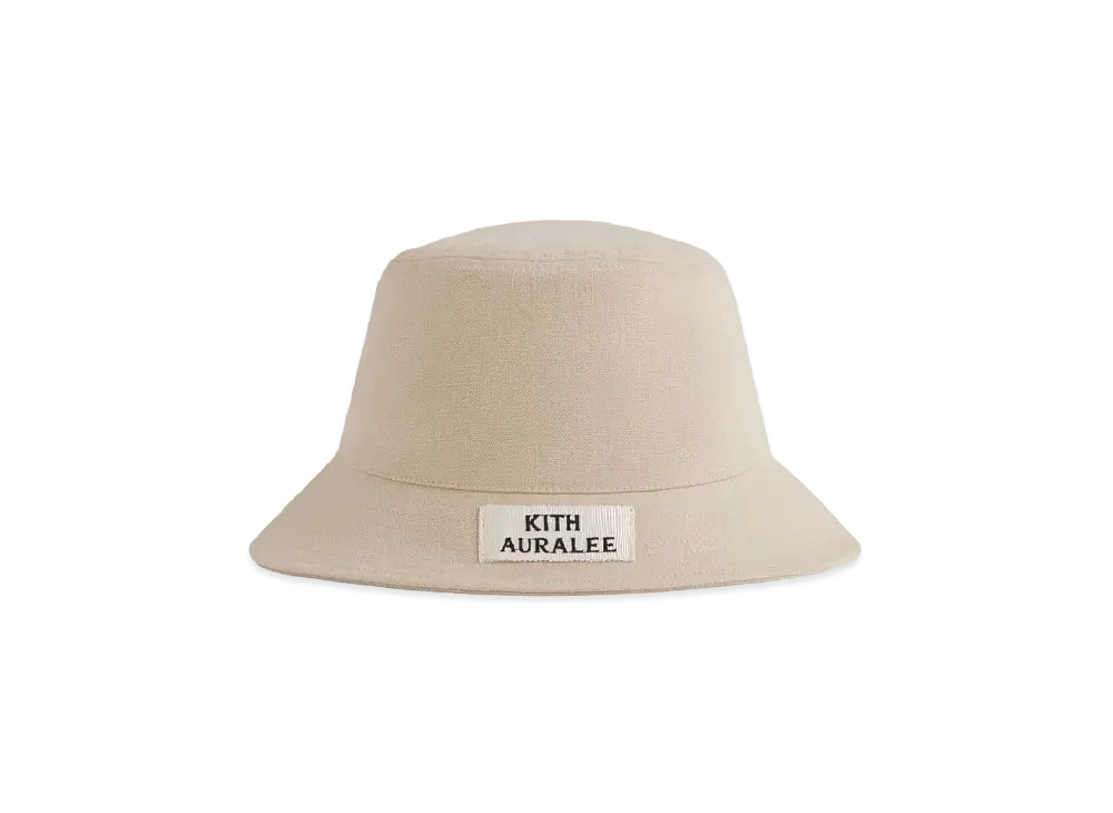 Kith 101 x Auralee Canvas Dawson Bucket Hat "Canvas"