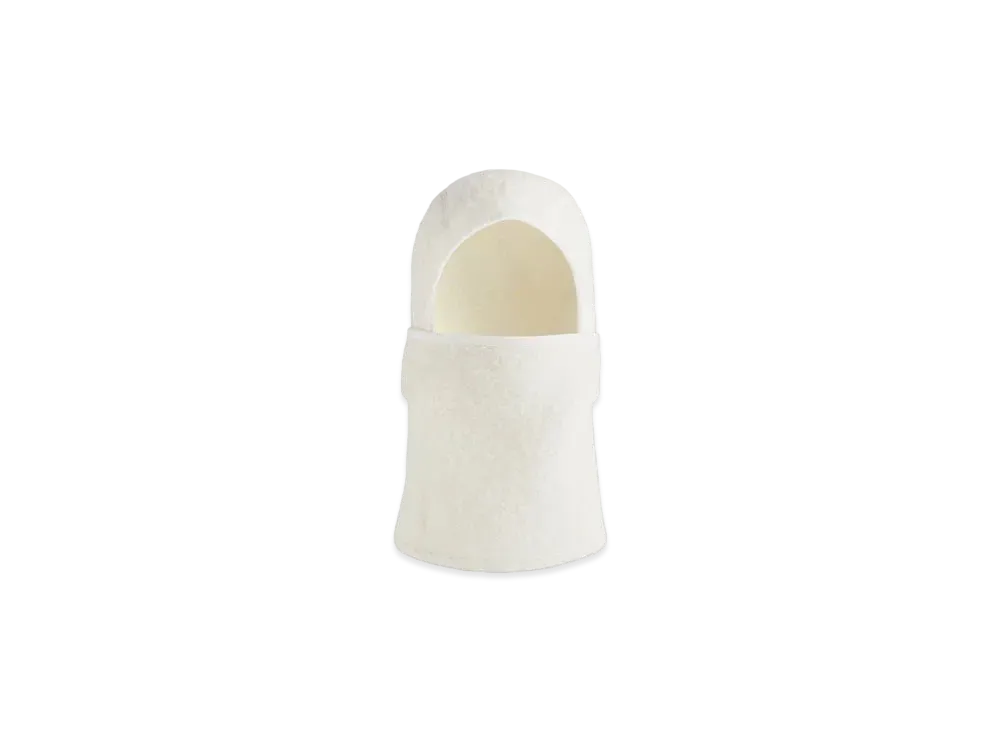 Kith 101 x Auralee Wool Milton Balaclava "Sandrift"