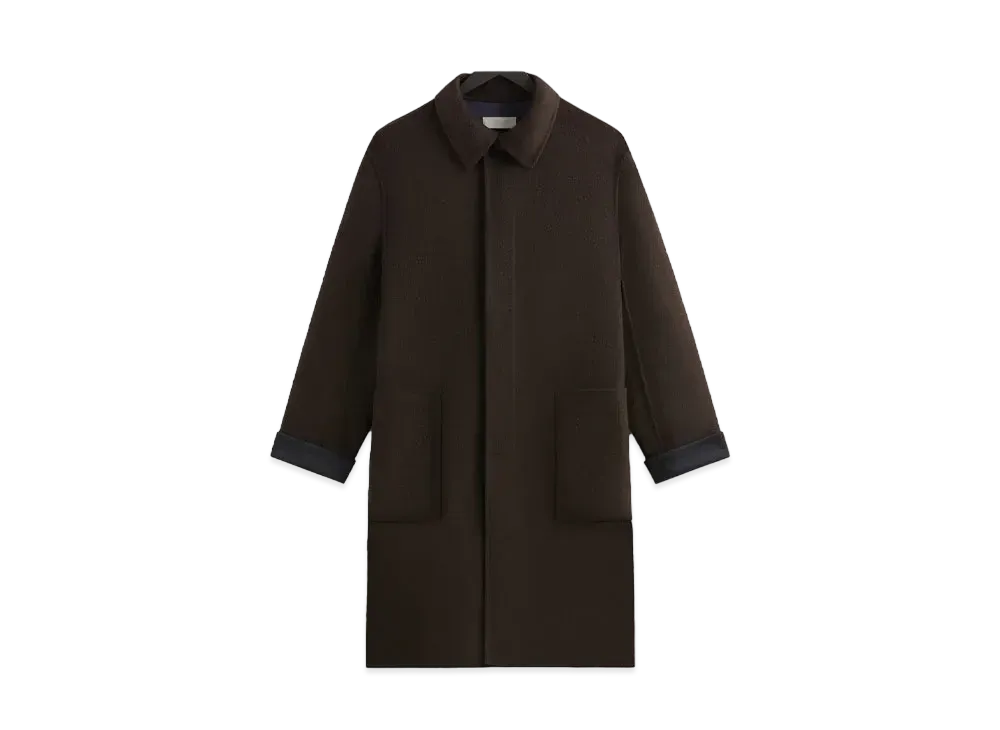 Kith Printed Shearling Short Becker Coat 