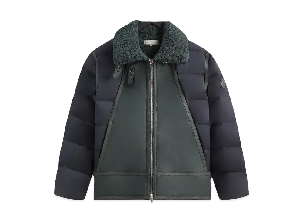 Kith Arden Bonded Microsuede Combo Jacket "Machine"