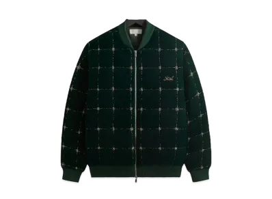 Kith Beaded Velvet Clay Bomber Jacket "Stadium"