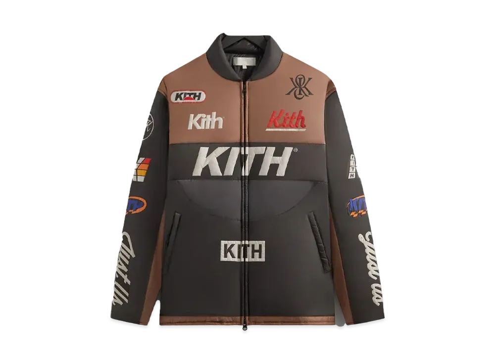 Kith Full Zip Brixton Puffed Shirt Jacket "Yuma"