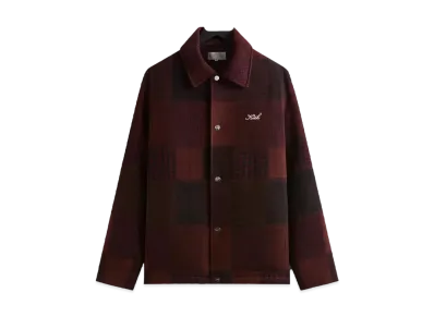 Kith Patchwork Wool Coaches Jacket "Aerate"