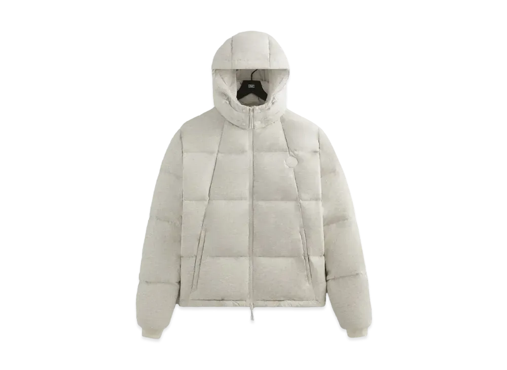 Kith Jersey Midi Puffer "Hero Heather"