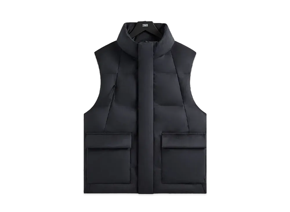Kith Bonded Microsuede Midi Vest "Nocturnal"