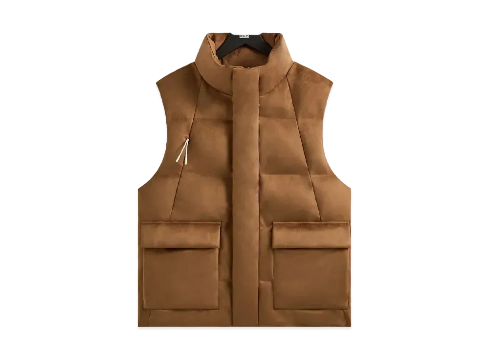 Kith Bonded Microsuede Midi Vest "Mesa"