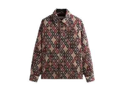 Kith Kilim Mosaic Brixton Puffed Shirt Jacket "Waffle"