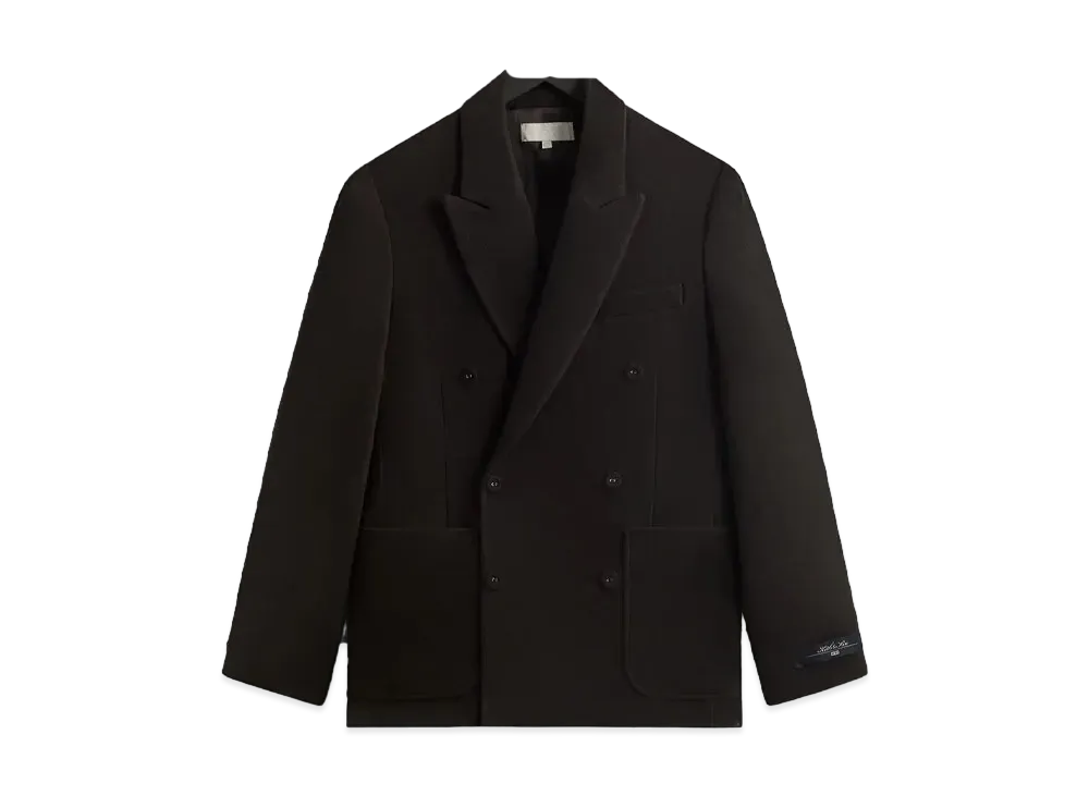 Kith Felted Jersey Julius Blazer "Black"